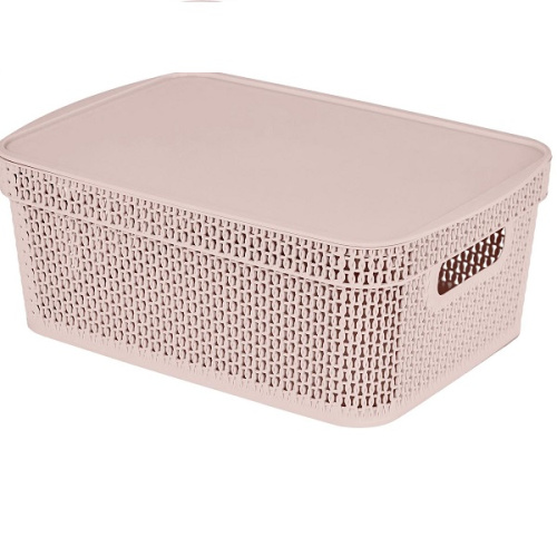 AJUR корзина д/хранения цв.бежевый топаз 11л KL411511005